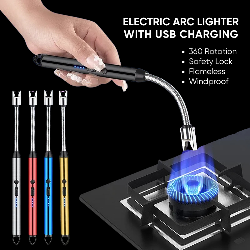 USB Rechargeable Electric Plasma Arc Lighter