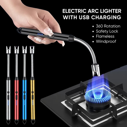USB Rechargeable Electric Plasma Arc Lighter