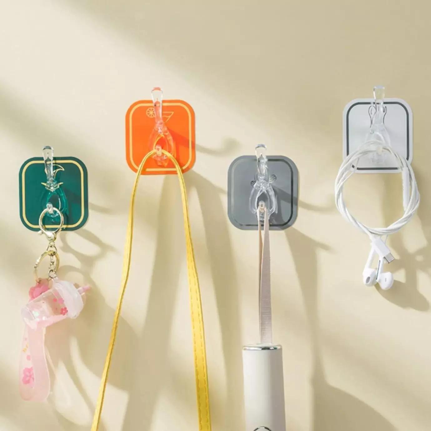 Self Adhesive 6 Hook Strip