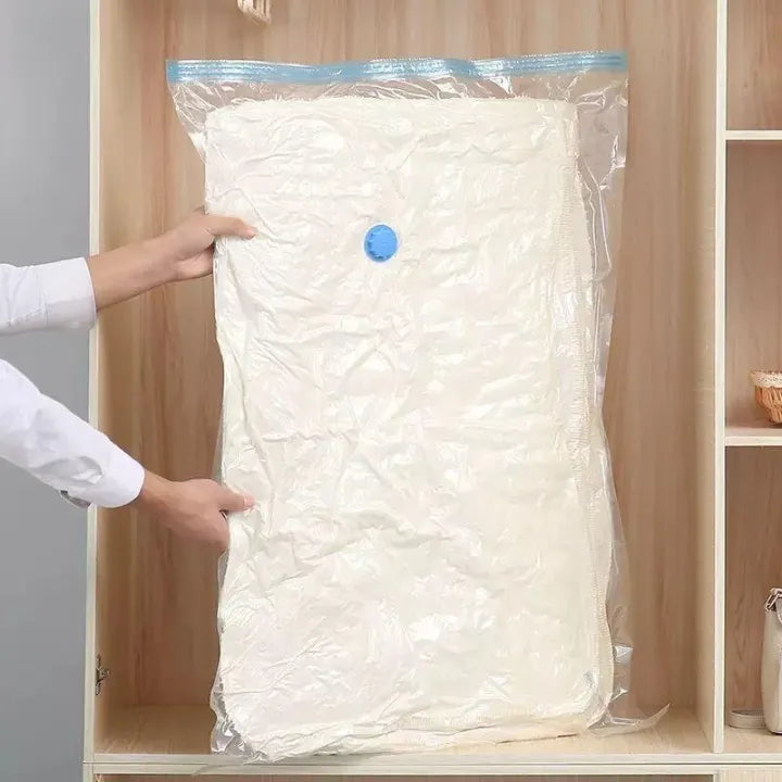 6 Piece Vacuum Storage Bag Set with Hand Pump