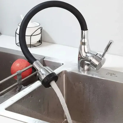 360° Flexible Faucet Neck with Dual Spray Modes