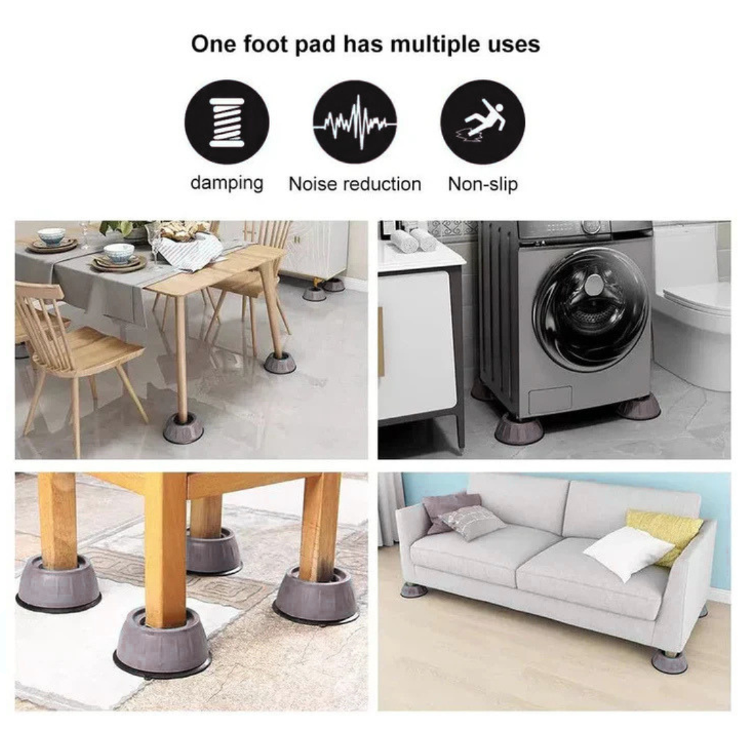 Anti Vibration Washing Machine Foot Pads Set of 4