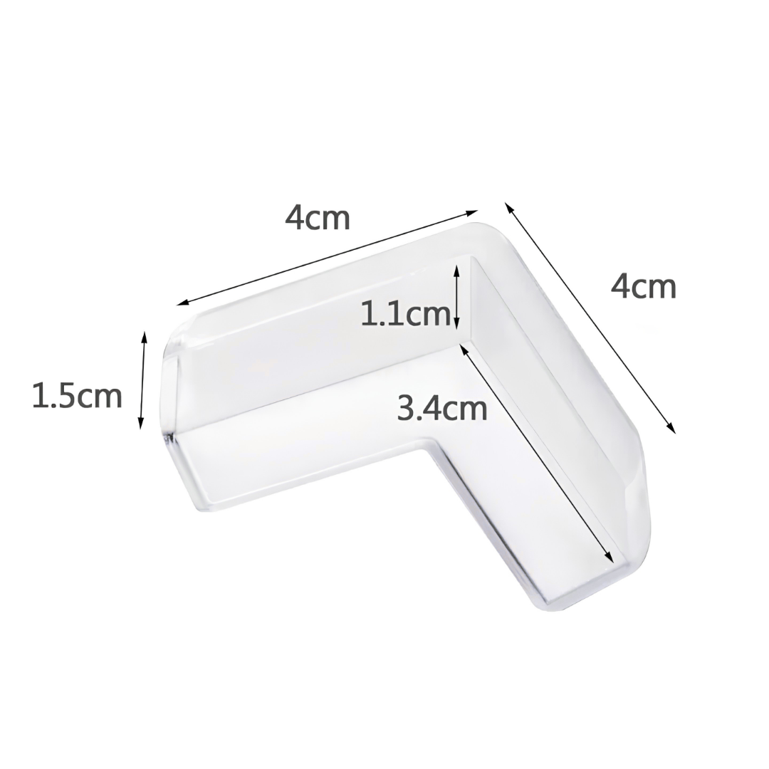 Transparent Silicone Corner Protectors
