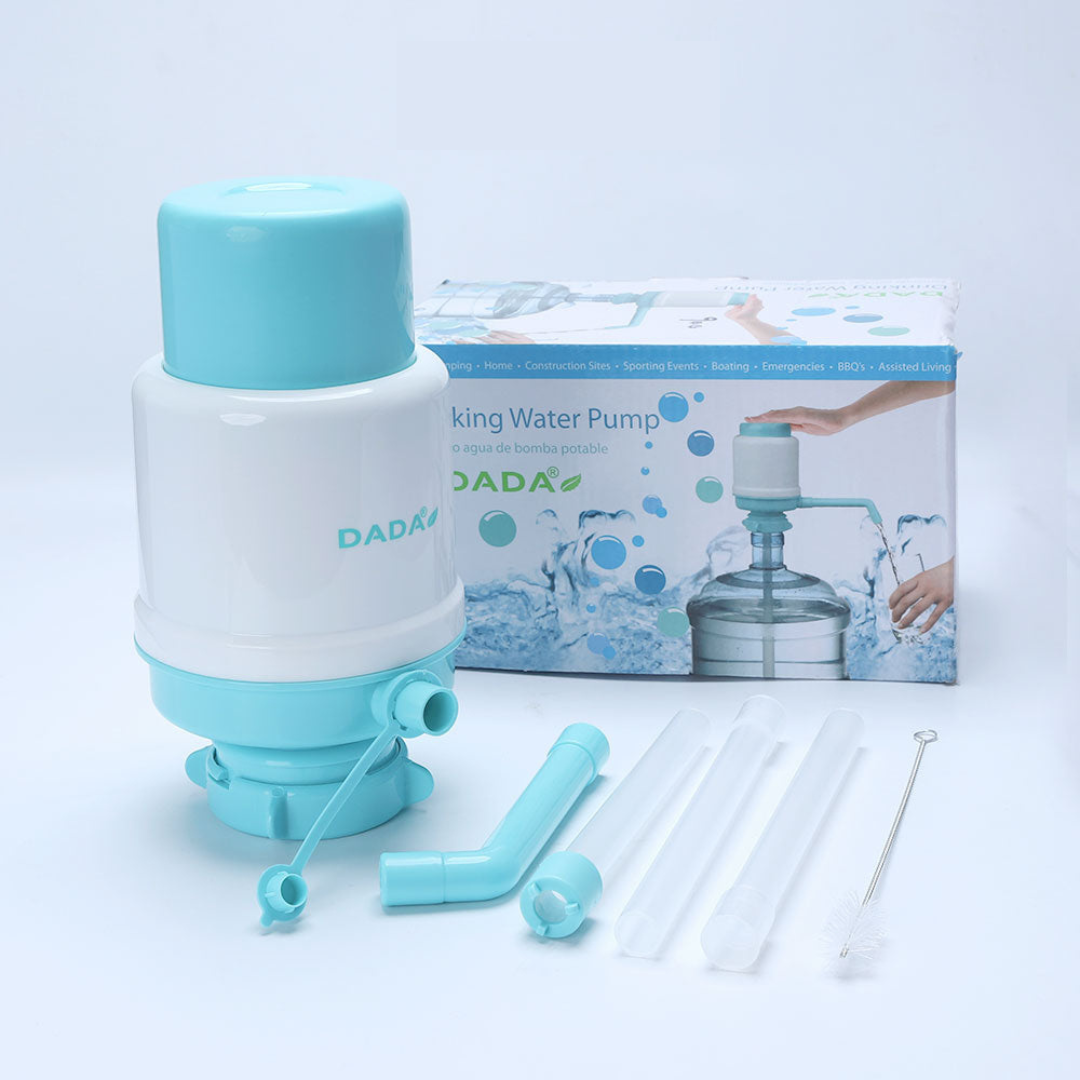 DADA Imported Hand Press Water Dispenser Pump – Universal Fit for 12L to 19L Bottles