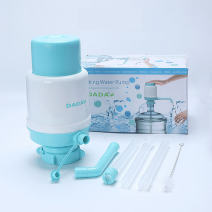 DADA Imported Hand Press Water Dispenser Pump – Universal Fit for 12L to 19L Bottles